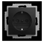 BUSCH-JAEGER BJ 23 EUCB-915 SCHUKO pistikupesa sisu Safety+ kruviklemmidega (2CKA002013A5543)