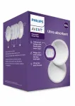 Philips Avent &uuml;hekordsed rinnapadjad (100 pakk) | &Uuml;liimavad, kontuuritud, individuaalselt pakendatud