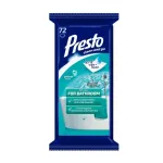 PRESTO vannitoa m&auml;rjad salvr&auml;tikud 72 tk | antibakteriaalsed puhastussalvr&auml;tikud
