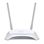TP-Link TL-MR3420 traadita ruuter Fast Ethernet &Uuml;heribaline (2,4 GHz) Must, Valge
