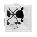 Gira seadmekarp, 1-kohaline, &otilde;hutihe, lame, System 70 (375400)