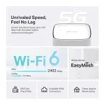 TP-Link Archer NX500 traadita ruuter Gigabit Ethernet kahesageduslik (2,4 GHz / 5 GHz) 5G valge