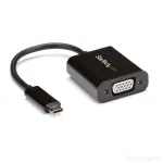 StarTech.com USB-C VGA adapter - must - 1080p - videomuundur MacBook Pro jaoks - USB C VGA kuvaadapter - t&auml;iendatud versioon on CDP2VGAEC