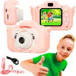 Laste digikaamera Extralink H28 SINGLE PINK &mdash; roosa/valge, alates 3. eluaastast
