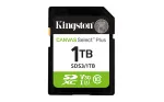 SD-m&auml;lukaart KINGSTON Canvas Select Plus Gen3 1TB SDXC UHS-I V30 U3 Class 10, 150 MB/s