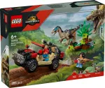 Ehituskomplekt LEGO Jurassic World 76972 Raptor Off-Road Escape, 285 tk, 2 minifiguuri, vanus 6+