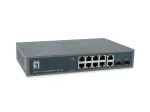 LevelOne GEP-1221 v&otilde;rgukommutaator Haldamata Gigabit Ethernet (10/100/1000) Toide &uuml;le Etherneti (PoE) Must