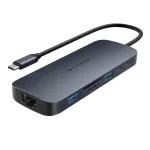 Targus HD4006GL s&uuml;learvuti dokk/pordireplikaator USB 3.2 Gen 2 (3.1 Gen 2) USB-C Must