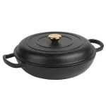 Rostvabast malmist kastrul Russell Hobbs RH02525BEU7 30 cm, must