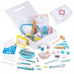 Laste meditsiinilise m&auml;ngukomplekt Extralink Little Doctor Case, 43 tk