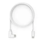 Compulocks 6ft USB-C to USB-C 90-Degree 2.0 Charge and Data kaabel - USB-kaabel - 24 pin USB-C (M) sirge 24 pin USB-C (M) paremale nurga all - 1.83 m - Valge - Compulock