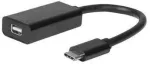 Display kaabel Garbot kaabel Garbot USB3.1 C-MiniDP M/F 15cm &mdash; USB-C kuni Mini DisplayPort, 15 cm