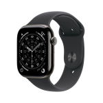 Nutikell Apple Watch Series 11 GPS + Cellular 42mm Slate Titanium korpusega must Sport Band M/L