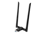 LevelOne AC1200 kaheribaline traadita USB-v&otilde;rguadapter, kanalid 1-13