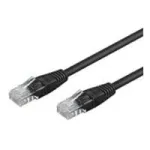 V&otilde;rgukaabel Goobay CAT 6-1500 UTP Must 15m