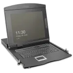 Digitus 19-tolline HD LCD KVM-konsool 16-pordiga HDMI &Scaron;veitsi klaviatuur