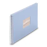 Hama 00009862 Fine Art spiraalk&ouml;itega fotoalbum 36x32, 50 valget lehte, laguunisinine