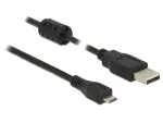 USB-kaabel DeLOCK 3m USB 2.0-A USB 2.0 Micro-B