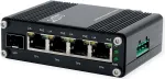 Ethernet PoE+ l&uuml;liti Exsys EX-62020POE-SFP &mdash; 4x 10/100/1000Tx, 1x 100/1000Fx SFP