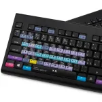 Klaviatuur LogicKeyboard Avid Media Composer DE CKB-MCOM4-BJPU-DE arvutipaigutus &mdash; saksa klahvipaigutus, arvutiga &uuml;hilduv