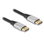 DeLOCK DisplayPort-kaabel 16K 60 Hz 1 m h&otilde;bedane metall