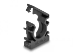 Kaablihoidik DeLOCK 60483 15,8 mm must 8 tk