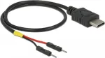 DeLOCK 85420 USB toitekaabel, USB Type-C 2x &uuml;ksikule tihvtkontaktile, 0,3 m
