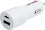 SKROSS Dual Car Charger 20W PD Valge (SKCHCA0120WPDCN)