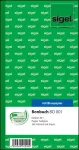 Sigel BO001 Tellimisplokk, ettekandja nr 1, helehall, 105 x 200 mm, 360 eemaldatavat lehte