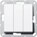GIRA 283203 elektril&uuml;liti 2P valge (283203)
