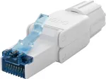 Goobay CAT 6A kohapeal termineeritav RJ45 pistik UTP varjestamata, 5,0&ndash;8,5 mm (65941)