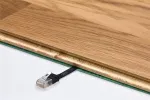 Wentronic Goobay CAT 6 Flat-patch-kaabel, U/FTP, must, 20 m - vaskmaterjal (94239)