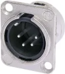 Neutrik NTR-NC4MDL1 - -30 - 80 &deg;C - Must - H&otilde;bedane - UL - UL 94 HB - IEC 61076-2-103 - IP 40 - IEC 68-2-20 (NC4MDL1)