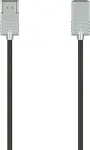 Hama Ultra-&otilde;huke HDMI-kaabel 1 m HDMI Type A (Standard) Must, H&otilde;bedane