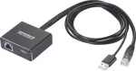 SpeaKa Professional SP-GNS-200 v&otilde;rguadapter/jaotur 1 GBit/s USB-C&reg;, RJ45 (SP-13543696)