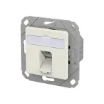 METZ CONNECT &Uuml;henduspesa E-DAT C6A LSA++ 1 port UPk puhasvalge