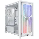 Corsair FRAME 4000X RS Mid-Tower arvutikorpus, karastatud klaas, valge