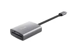 Trust 24136 kaardilugeja USB 3.2 Gen 1 (3.1 Gen 1) USB-C Alumiinium