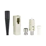 Fiiberoptiline pistik SC Male EFB Elektronik 53206.21 &ndash; SC simplex isane, beež/must