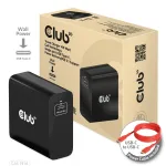 CLUB3D reisilaadija 140 W GaN-tehnoloogiaga, &uuml;he pordiga USB Type-C, Power Delivery (PD) 3.1 tugi