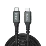 INCA USB-C to USB-C kaabel USB 4.0 40Gbps PD 3.1 240W 8K UltraHD 0,80m (ITCT-40)