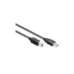 GoodConnections USB 3.0 kaabel Type A isane &ndash; Type B isane, must, 3 m