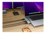 Hyper | HyperDrive DUO PRO 7-in-2 USB-C Hub MacBook Air/Pro 2016-2020 jaoks | Ethernet LAN (RJ-45) pordid 1 | HDMI-portide arv 1