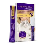 CEVA Feliway Happy Snack Chicken Cat Treats 6x15g