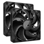 CORSAIR iCUE LINK RX140 140mm Must 2-Pack