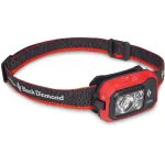 Black Diamond Storm 450 must, punase peapaelaga taskulamp
