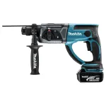 Makita DHR202RTJ 18V LXT Akukombihaamer &ndash; SDS-Plus, 2x5.0Ah komplekt koos laadija ja Makpaci kohvriga