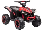 LEAN CARS elektriline laste ATV HL568 punane 6V akutoitega, LED-tulede ja muusikaga