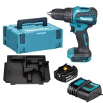 Makita DHP490SF1J 18V LXT Harjata kombineeritud puur koos 3.0Ah akuga, laadija ja Makpaci kohvriga