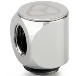 Thermal Grizzly DeltaMate Rotary 90&deg; Adapter G1/4 inch - L&auml;ikiv nikkel